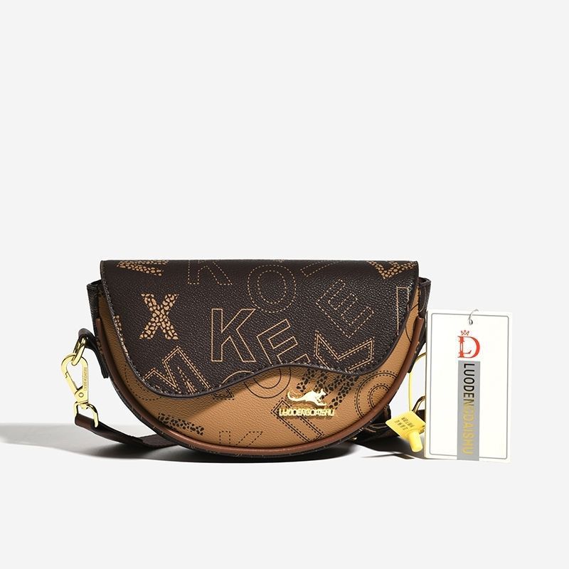 Popular Western Style Semicircle Saddle Fashion Crossbody Bags