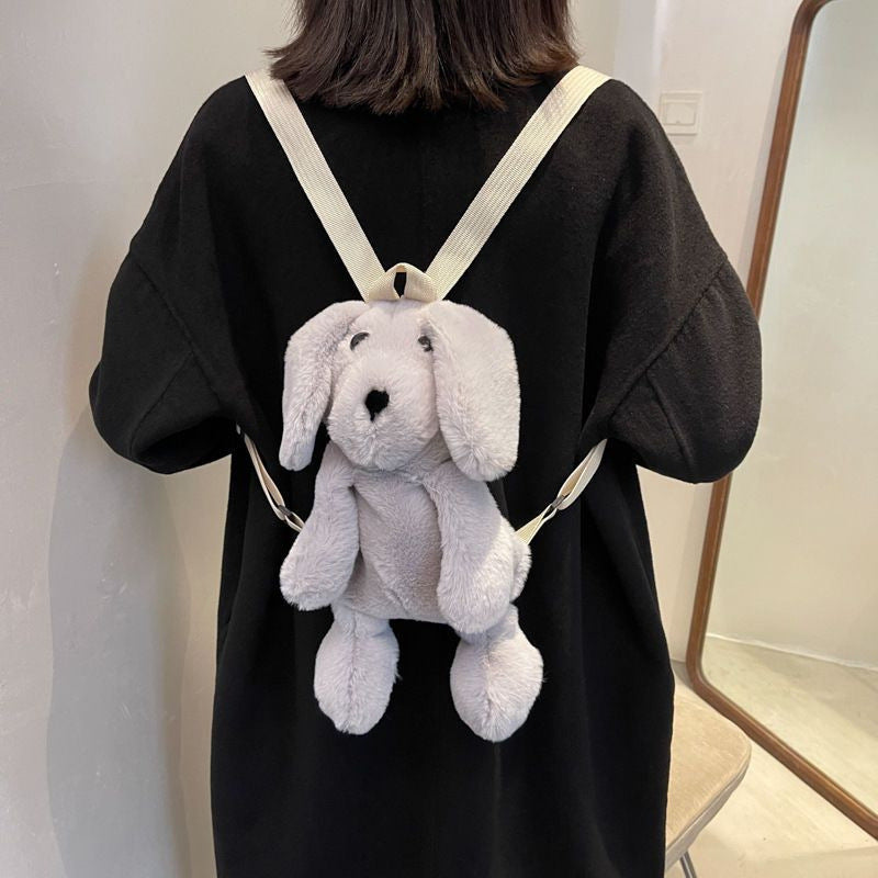 Classy Puppy Doll Plush Toy Cute Backpacks