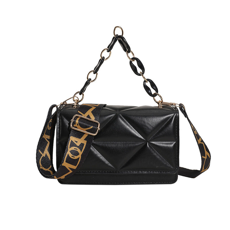 Women's Fashion Popular Chain For Texture Niche Shoulder Bags