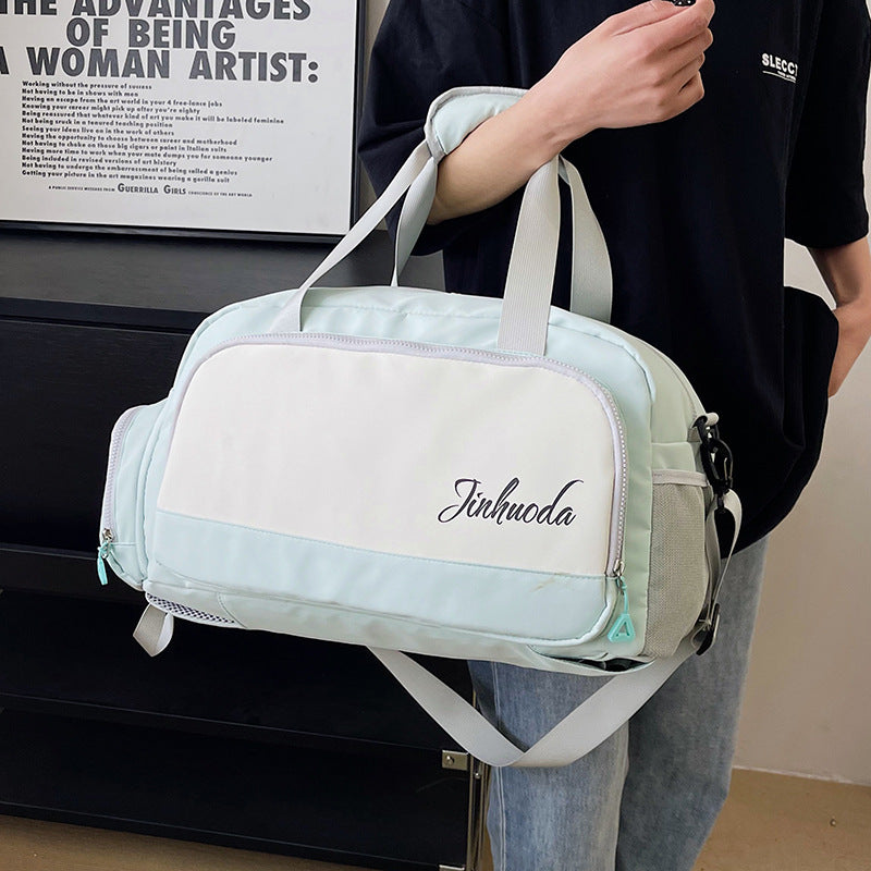 Women's With Shoe Compartments Large Capacity Waterproof Travel Bags