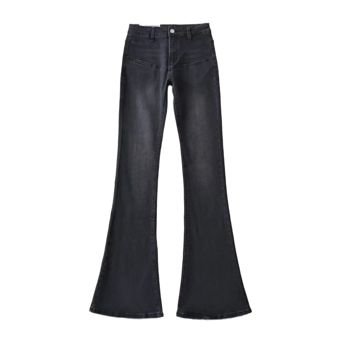 Women's Denim Bell-bottom Autumn Stretch Slim Fit Jeans