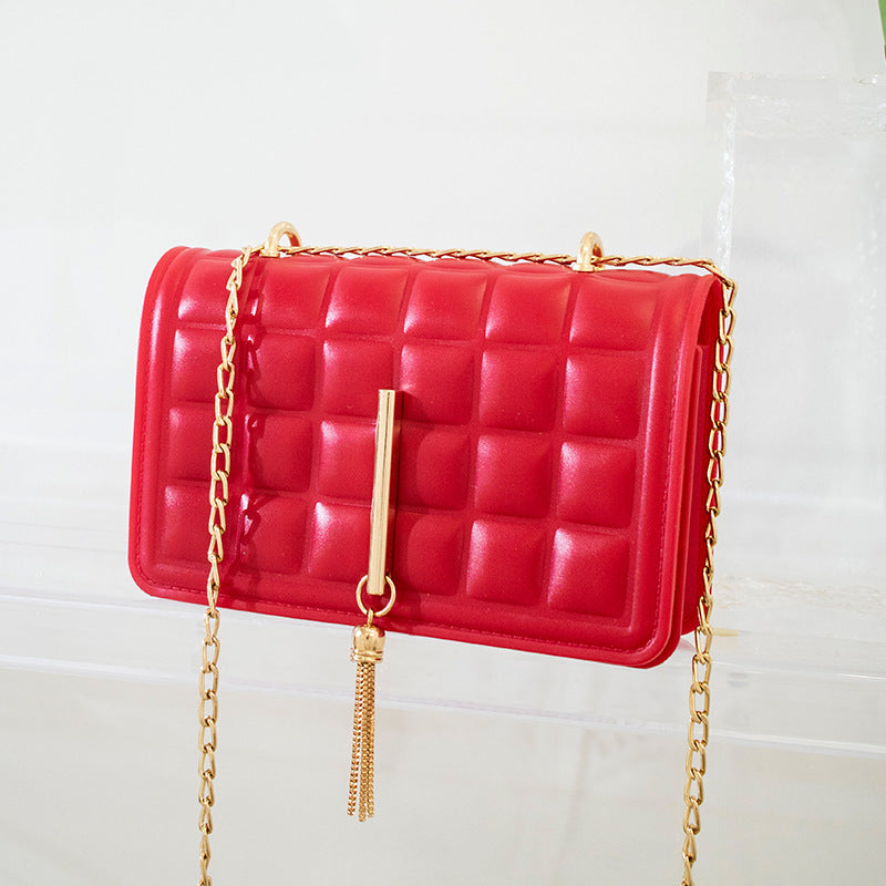 Women's Chain High-grade Silicone Fashionable Stylish Gel Bags