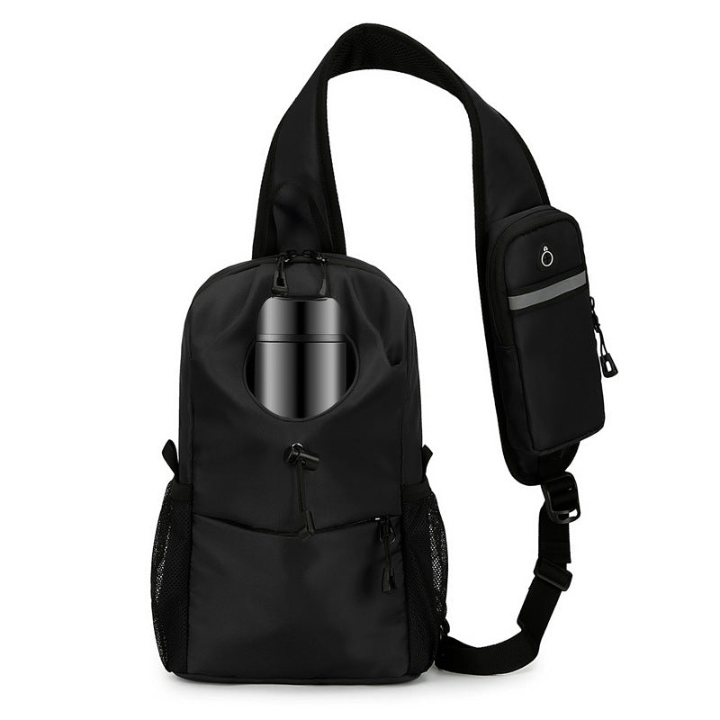 Women's & Men's & Mobile Ultra Light Slanted Sling Men's Chest Bags