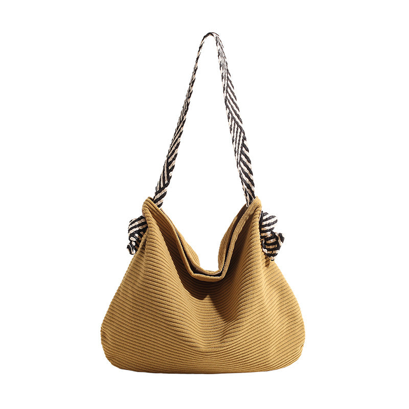 Women's Canvas Large Capacity Totes High-grade Commuter Shoulder Bags
