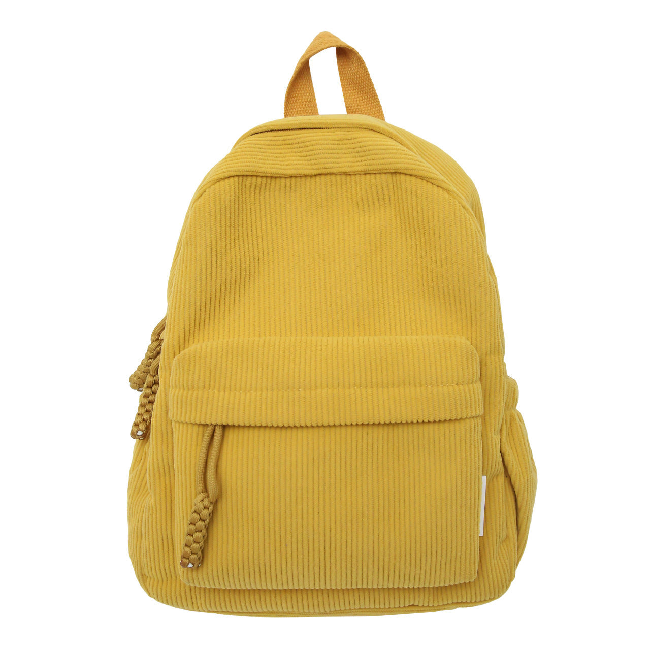 Soft Campus College Style Solid Color Backpacks