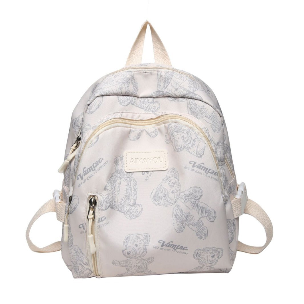 Schoolgirl Niche Korean Style Lightweight Printing Backpacks