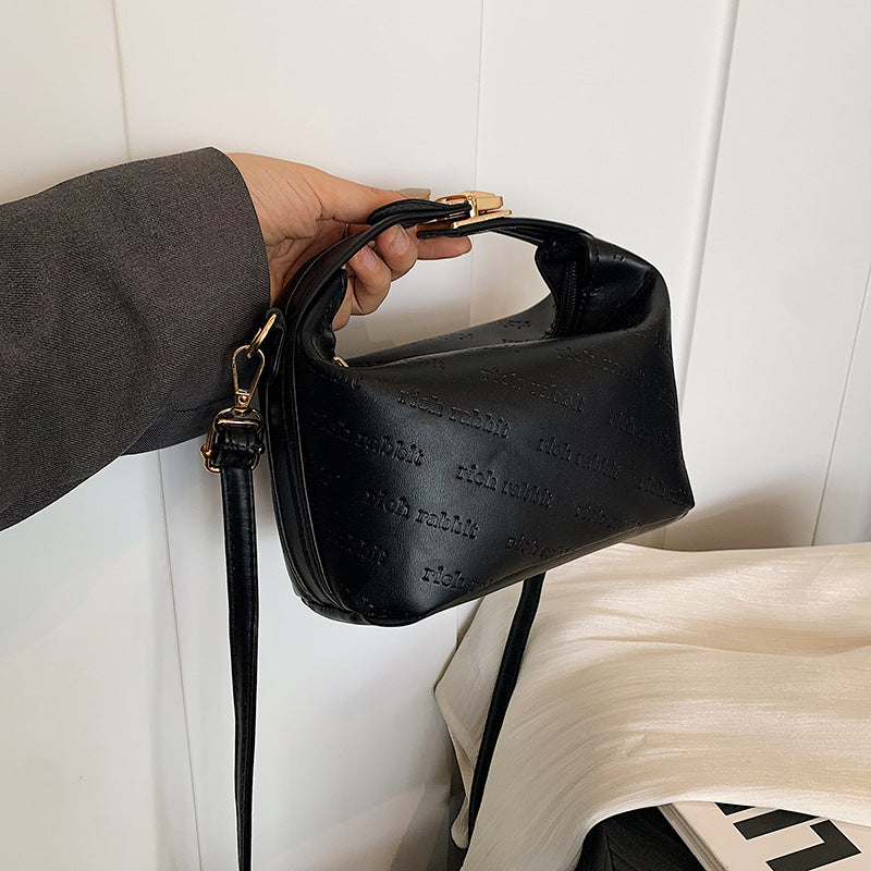 Women's Simple Western Style Niche Korean Today Shoulder Bags