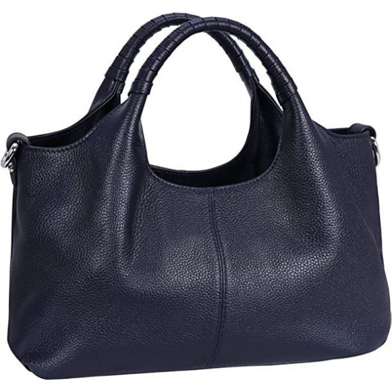 Women's Large Capacity Simple Soft Leather Crossbody Bags