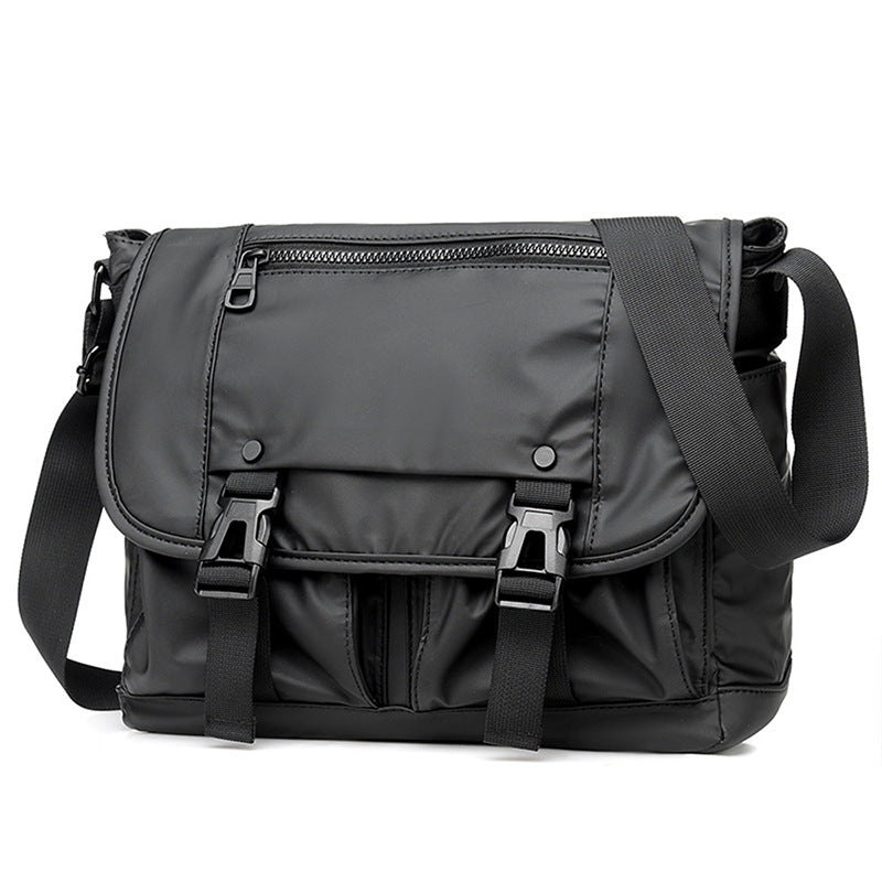 Men's Waterproof Oxford Cloth Retro Korean Fashion Men's Shoulder Bags