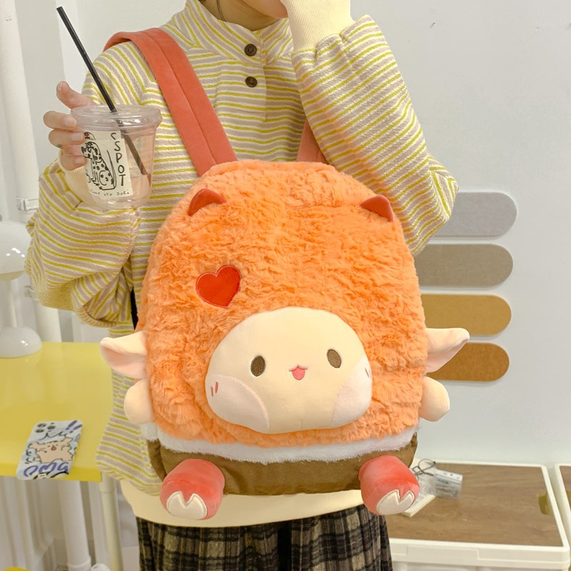Cute Cartoon Apple Ing Tree Plush Backpacks