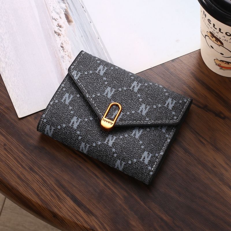 Women's Classic Trendy Simple Short Retro Ladies Wallets