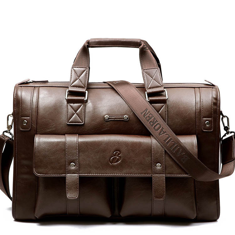 Men's Portable Horizontal Large Capacity Short Trip Men's Messenger Bags