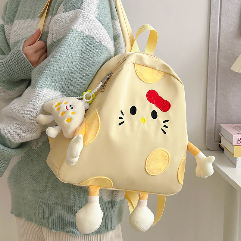 New Female Cute Cartoon Primary College Backpacks