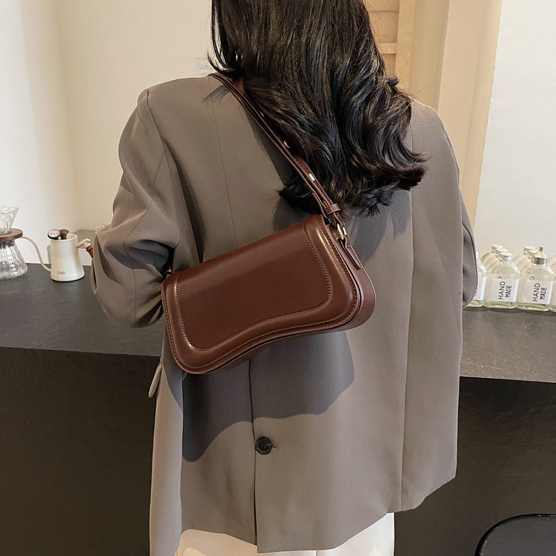 Women's Advanced Texture Niche Fashion Underarm Small Square Bags