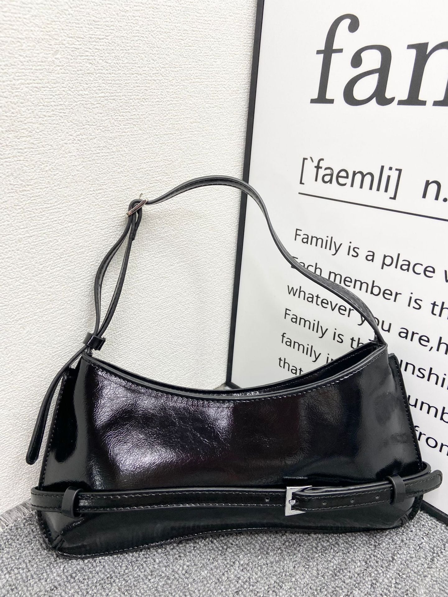 French Minority Fashion Retro Baguette High Sense Armpit Bags