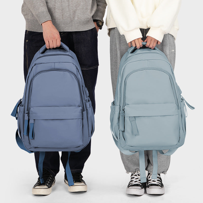Korean Style Printed Male Large Capacity Backpacks