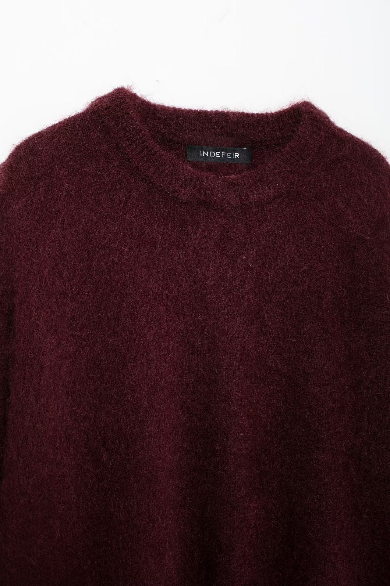 Women's Autumn Fashion Large Wide Mohair Blending Knitwear