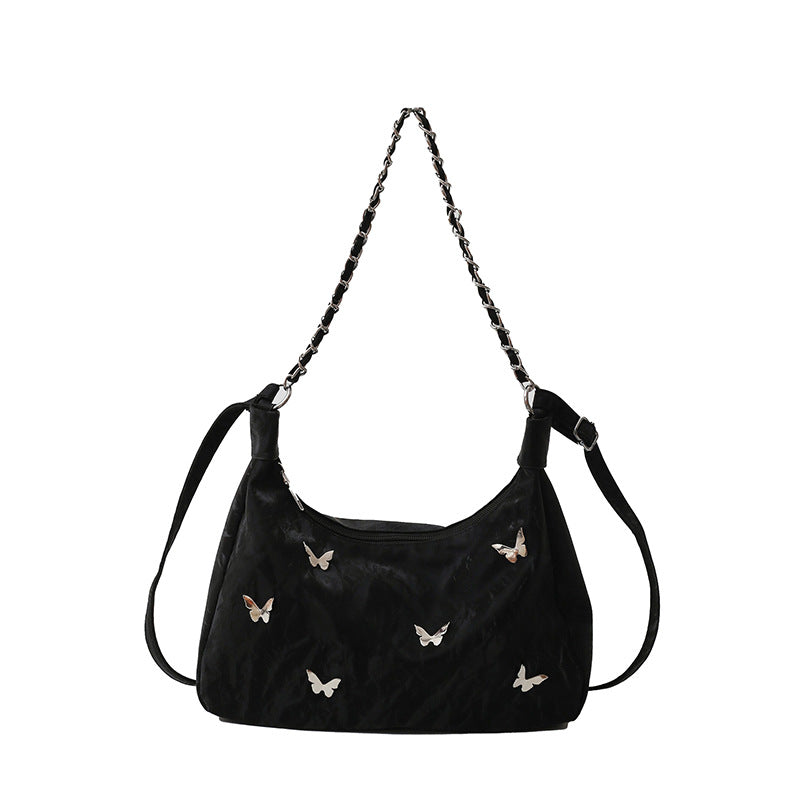 Women's Fashion Summer Butterfly Popular Underarm Large Bags