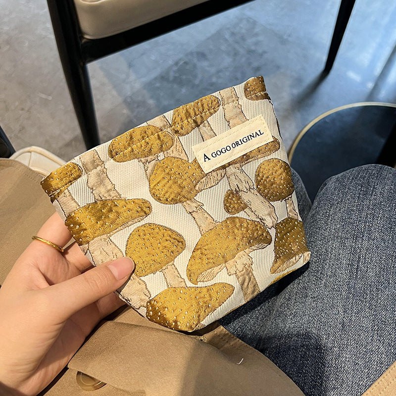 Niche Advanced Sense Portable Three-dimensional Sanitary Cosmetic Bags