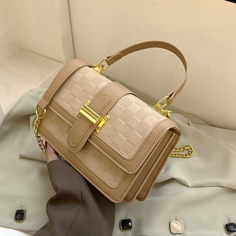Women's Spring Chain Fashion Personality Retro Portable Shoulder Bags