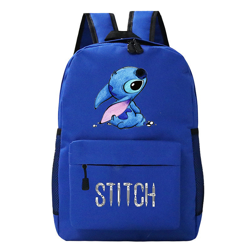 Star Stitch Cartoon Primary Secondary Grade Backpacks