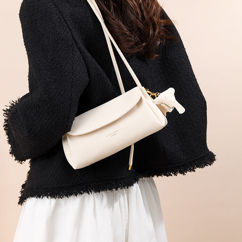 Women's High-grade Soft Leather Popular Underarm Arm Bags