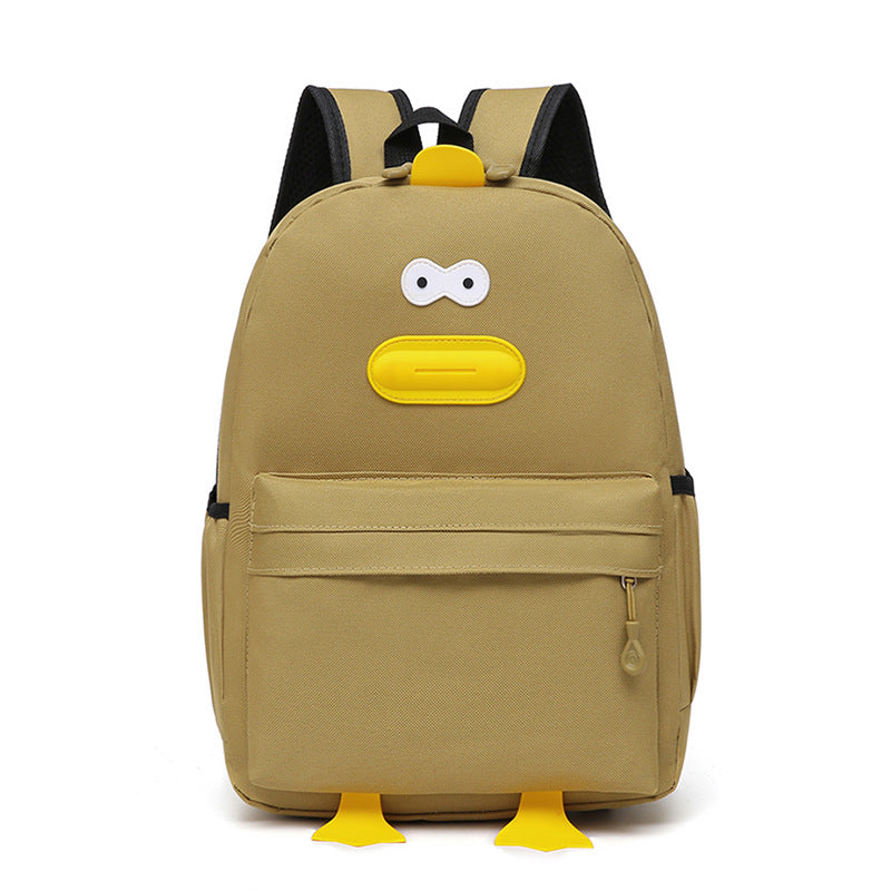 Children's Year-old Cute Cartoon Male Yellow Duck Backpacks