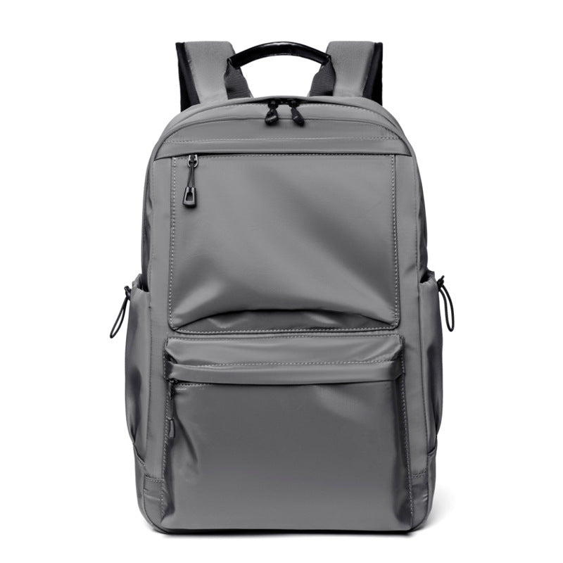 Men's Solid Color Lightweight Computer Large Capacity Backpacks