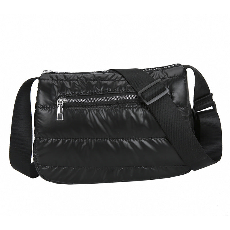 Women's Cotton Large Capacity Commuter Trendy Korean Crossbody Bags