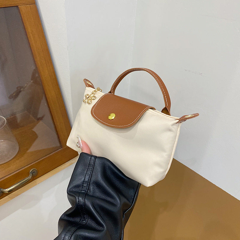 Niche Design Dumpling Portable Mobile Lightweight Texture Crossbody Bags