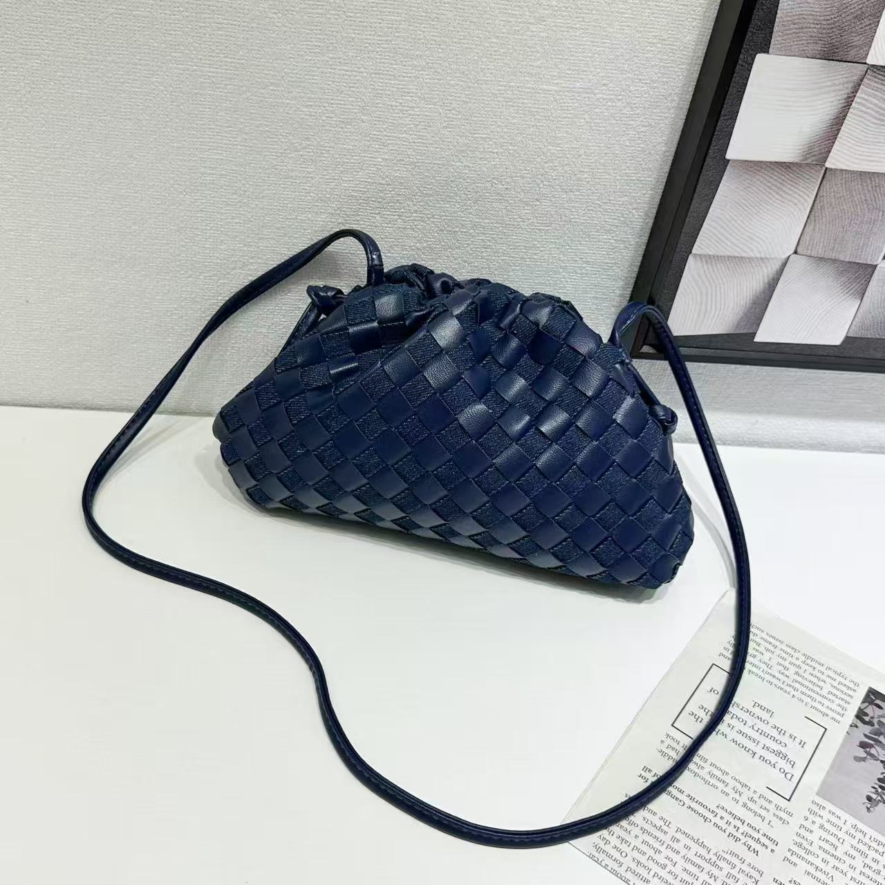 Casual Classic Trendy Hand-woven Cloud Fashion Handbags