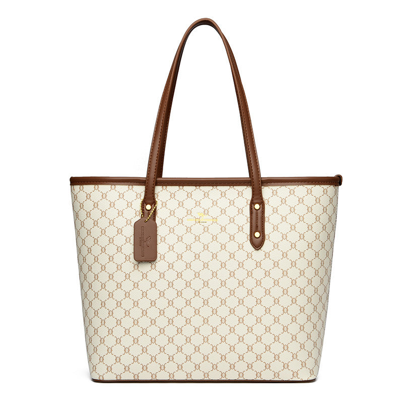 Women's Fashion Printed Large Capacity Commuter Underarm Shoulder Bags