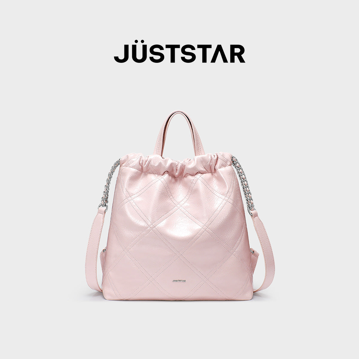 Star Garbage Hobo Female Rhombus Portable Backpacks