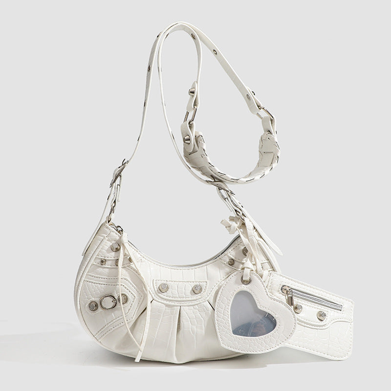 Design Rivet Hot Style Underarm Three-in-one Shoulder Bags