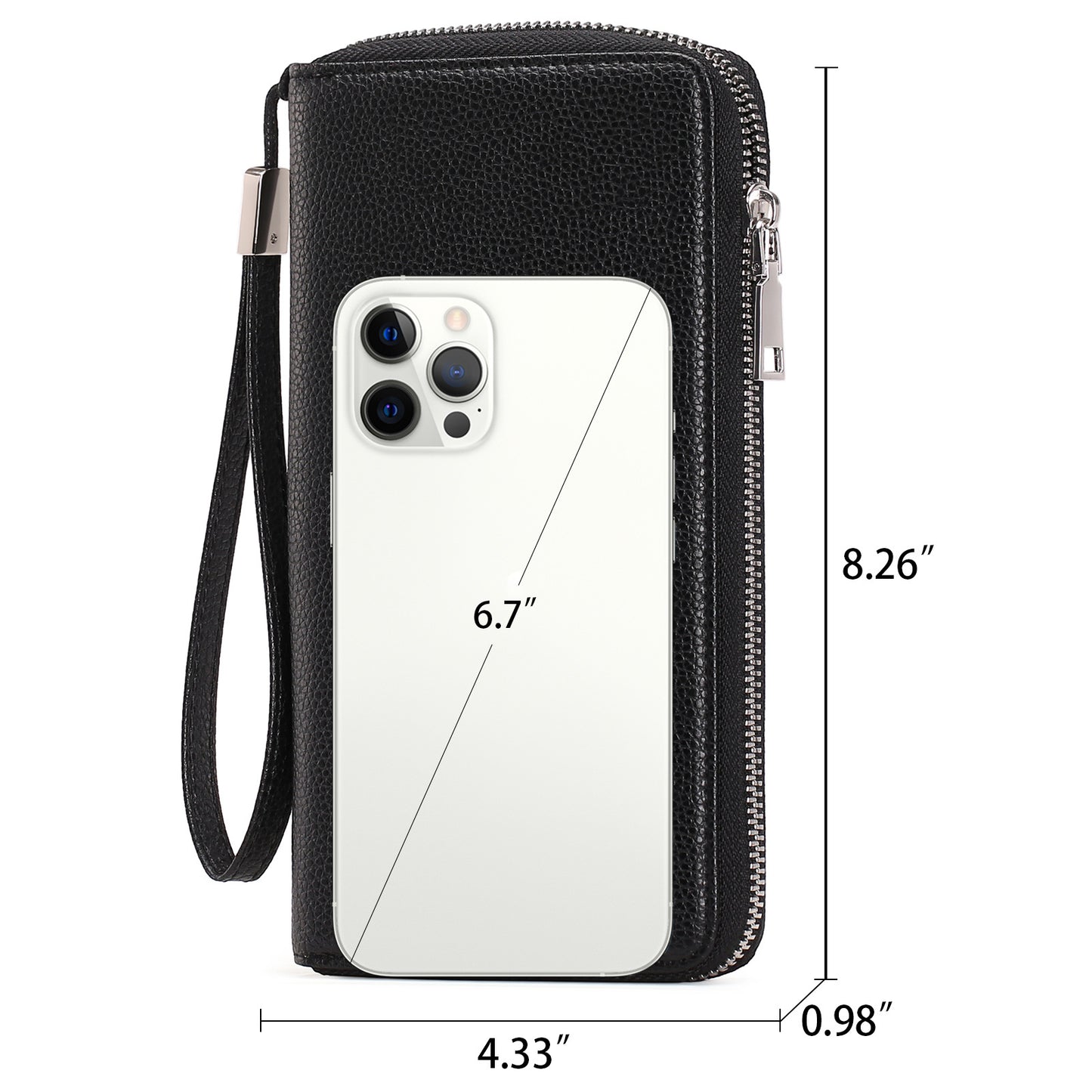 Women's Swiping Large Capacity Long Multi Slots Ladies Wallets