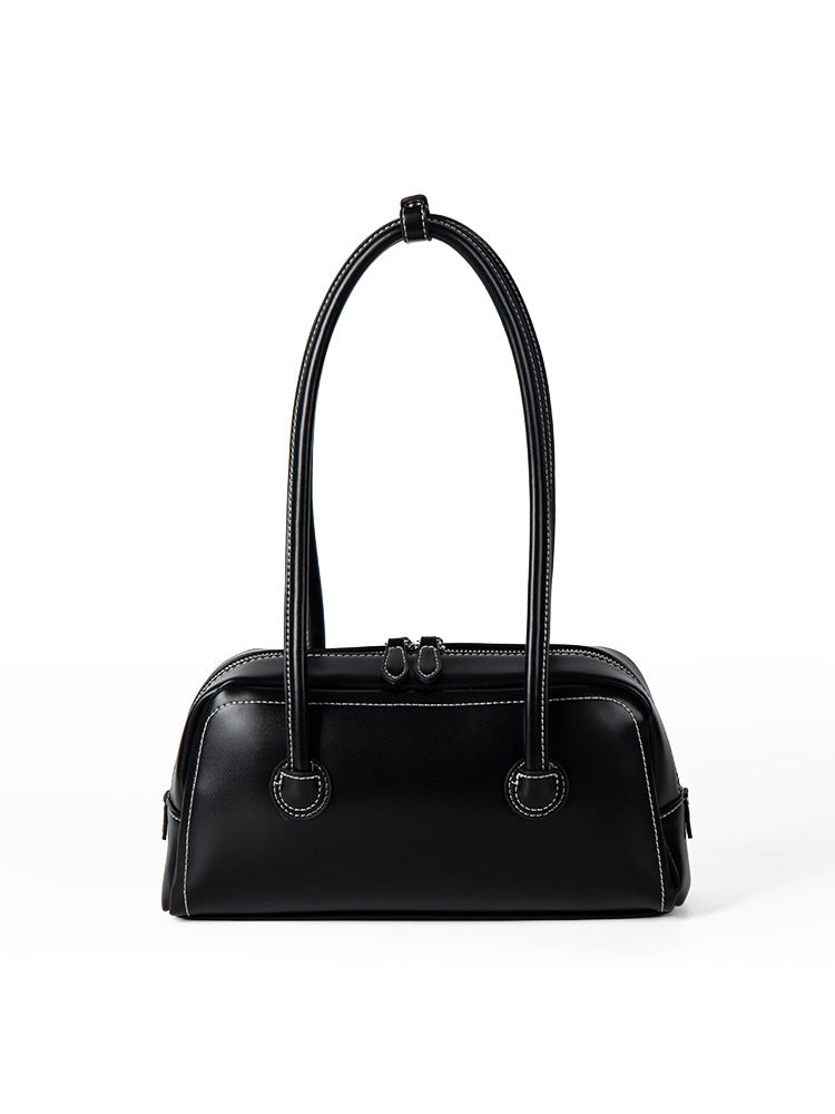 Niche Design Retro Advanced Texture One Female Shoulder Bags