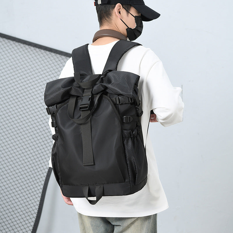 Men's Function Exercise Cycling Male College Computer Backpacks