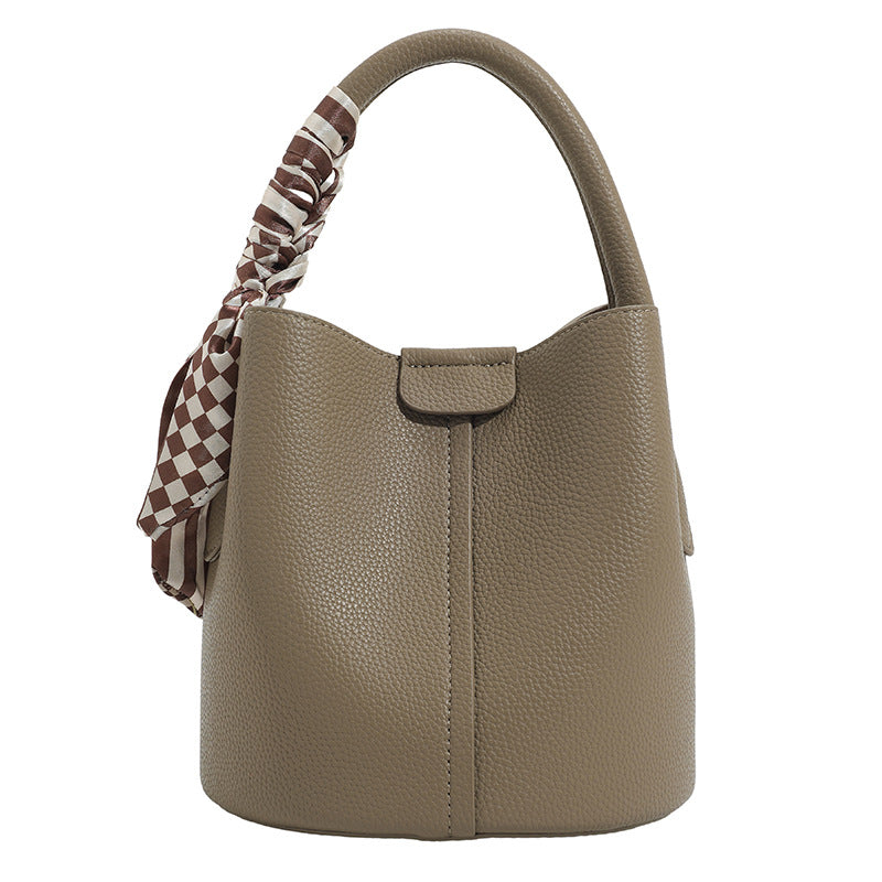 Women's Surrogate Shopping Stylish Autumn High-grade Leather Shoulder Bags