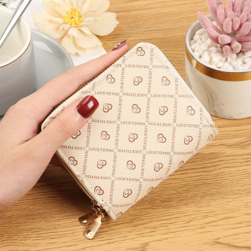 Women's Cloth Double Zipper Solid Color Access Id Package