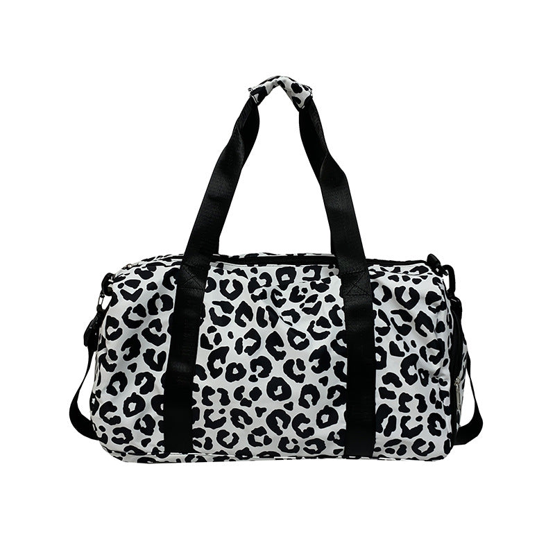Short Trip Large Capacity Cows Pattern Travel Bags