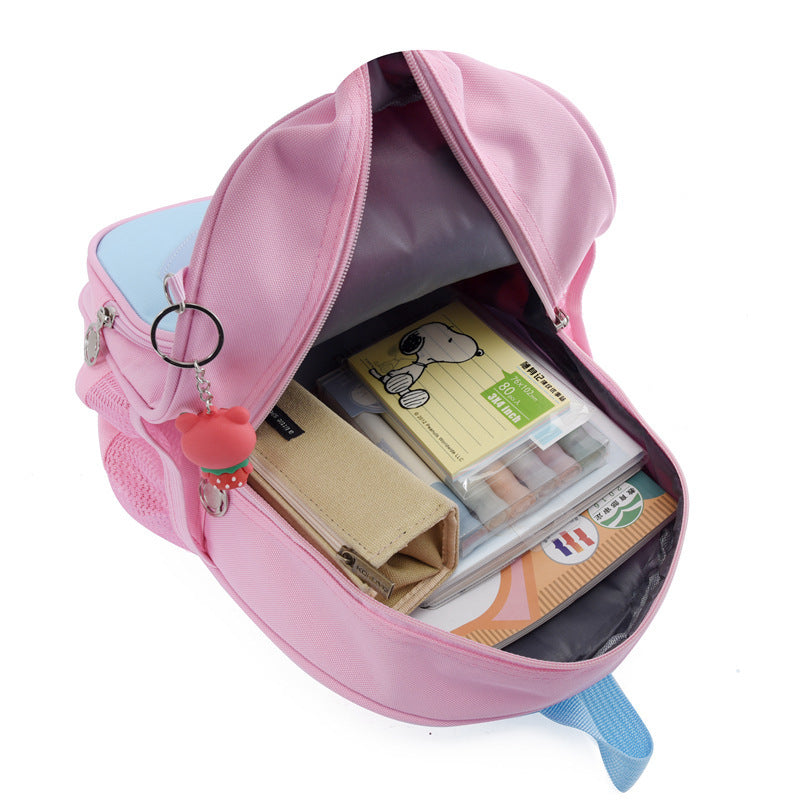 Children's Female Cartoon Cute Spine Protection Printing Backpacks