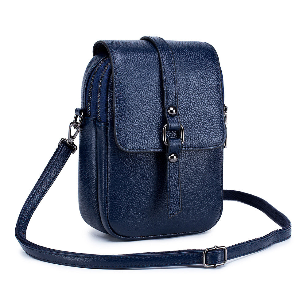 Women's Leather Mini Summer Fashionable Fashion Cattlehide Crossbody Bags