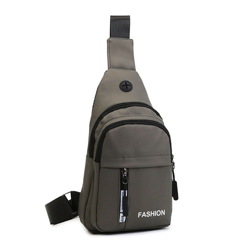 Men's Cool Elegant Running Luminous Waterproof Men's Chest Bags