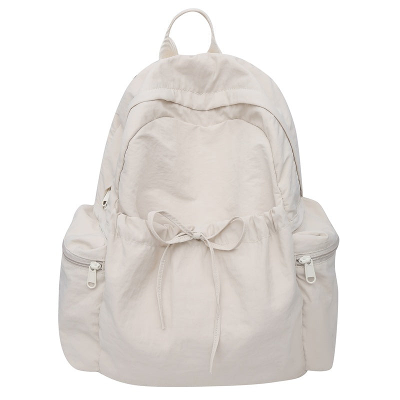 Women's Junior's Summer Fresh College Style Solid Backpacks