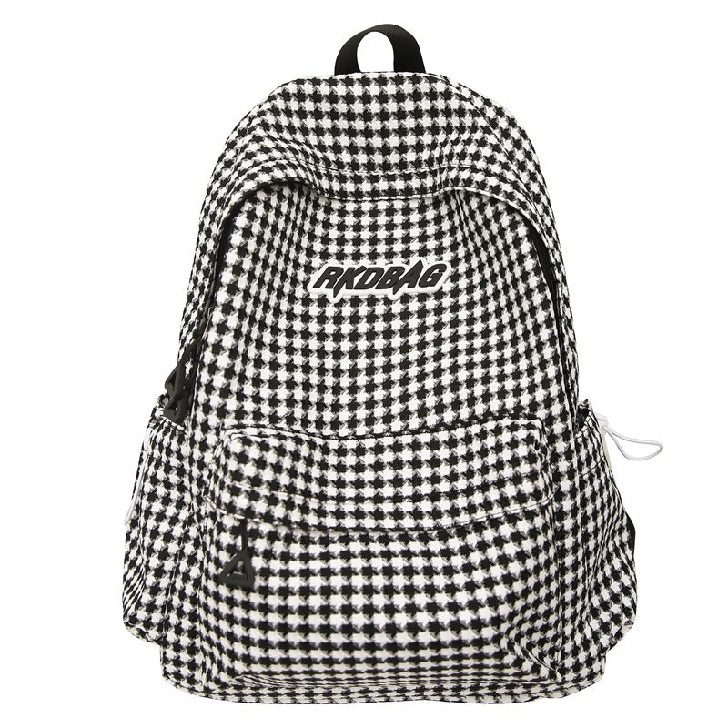 Women's Glamorous Comfortable Stylish Sweet Plaid Backpacks