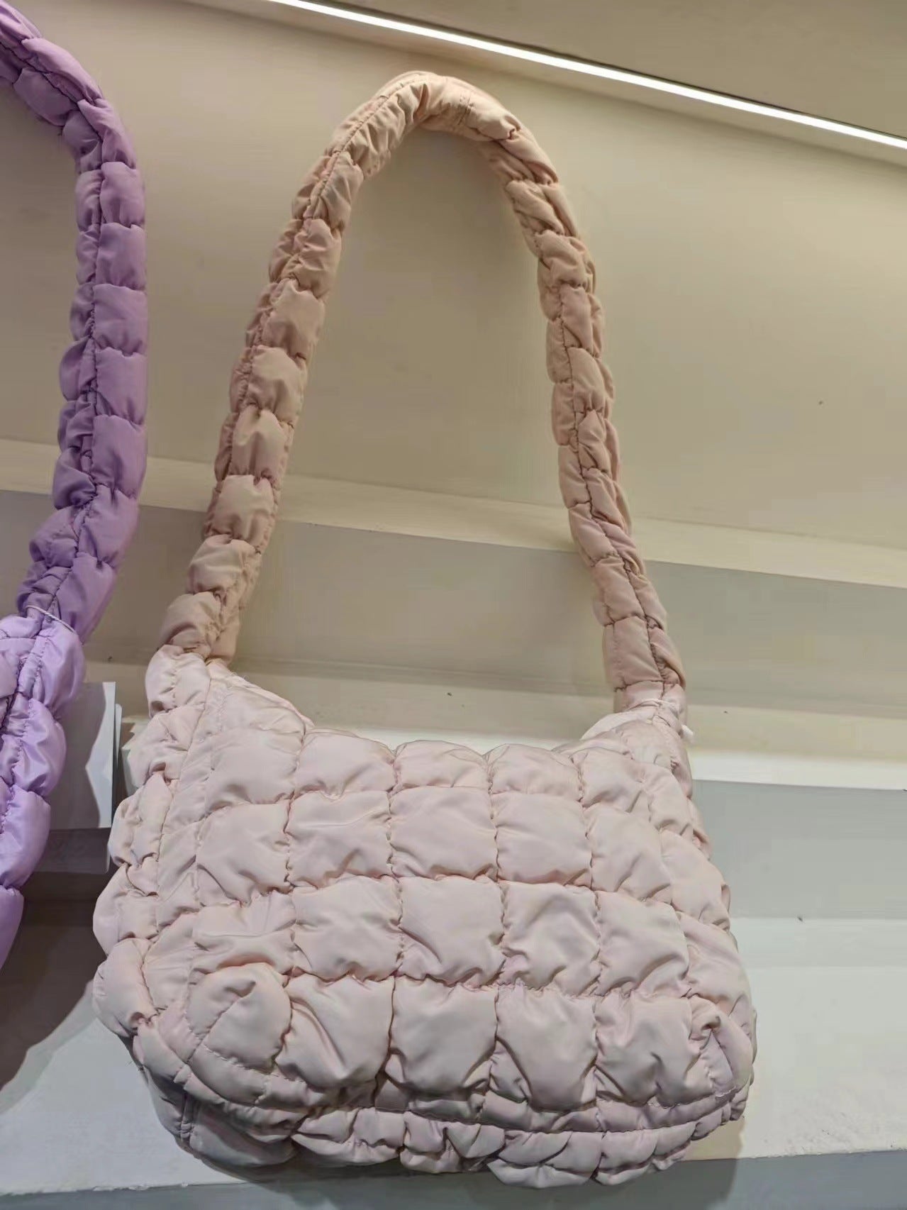New Creative Cloud Puff Pleated Portable Shoulder Bags