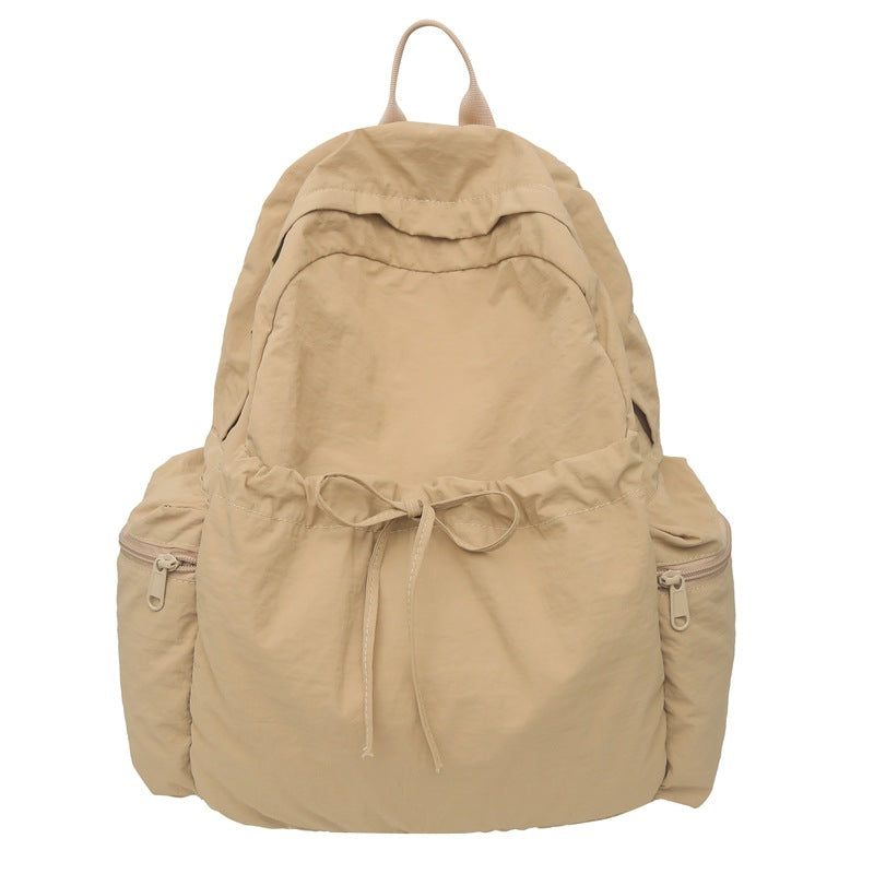 Women's Junior's Summer Fresh College Style Solid Backpacks