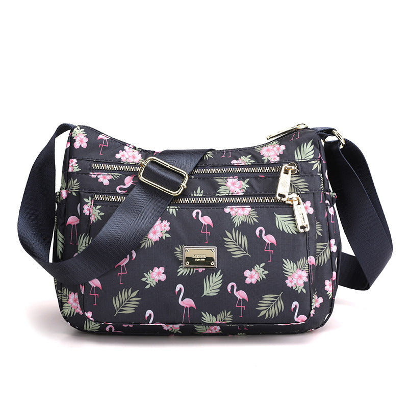 Women's Lightweight Mother Oxford Cloth Nylon Waterproof Crossbody Bags