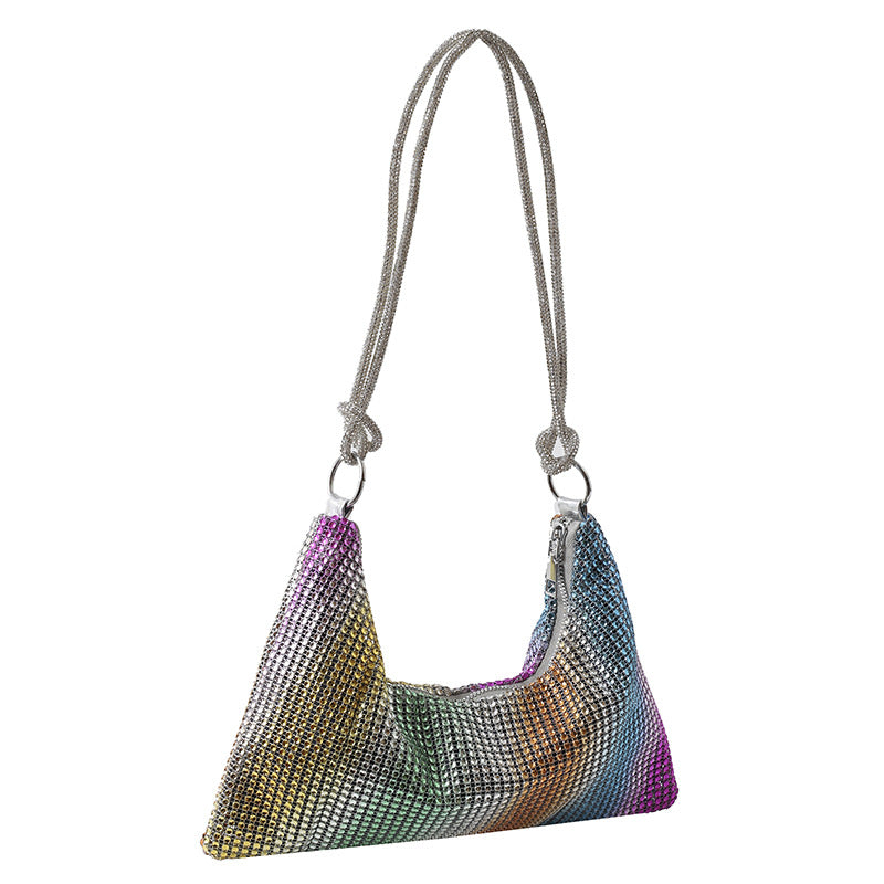 Women's Design Full Diamond Summer Popular Underarm Shoulder Bags