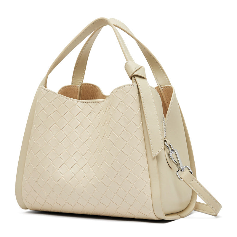Women's High-grade Cowhide Fashion Genuine Leather Embossed Crossbody Bags